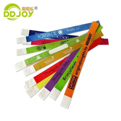 Braccialetti di carta Tyvek da 250*19mm stile CLASSICO per eventi/giochi/festival una volta