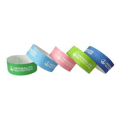 DDJOY Acque resistenti Tyvek Paper Disposable Event Braccialetti 15 Colori per abbinare il vostro tema