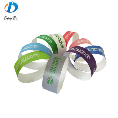 DDJOY Acque resistenti Tyvek Paper Disposable Event Braccialetti 15 Colori per abbinare il vostro tema