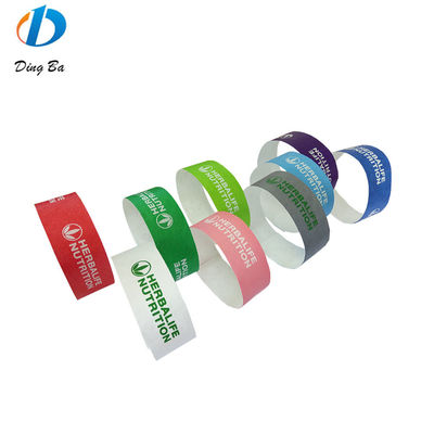 DDJOY Acque resistenti Tyvek Paper Disposable Event Braccialetti 15 Colori per abbinare il vostro tema