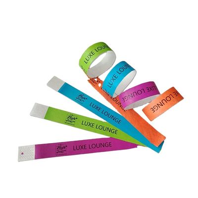 Eventi personalizzati Festival Bracciale di carta Gioielli Materiale principale Dupont/Tyvek Carta