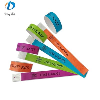 Eventi personalizzati Festival Bracciale di carta Gioielli Materiale principale Dupont/Tyvek Carta