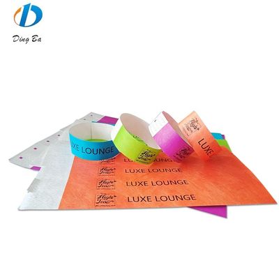 Eventi personalizzati Festival Bracciale di carta Gioielli Materiale principale Dupont/Tyvek Carta